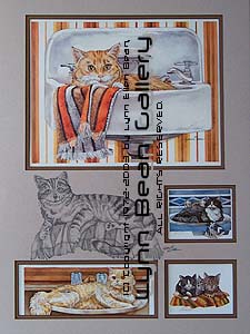 CATS AND DOGS REMARQUE 18x24 01.