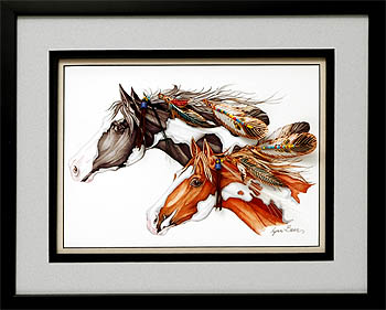 COPPER PAINT HORSE 1 5x7.