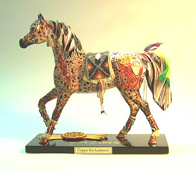 COPPER ENCHANTMENT SPECIAL EMBELLISHED, DARK, SIGNED [ SOLD OUT ].