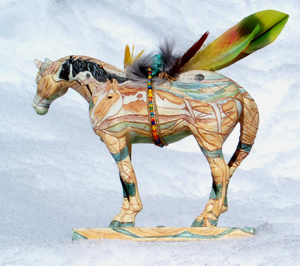 FETISH PONY&trade; &mdash;&nbsp;EMBELLISHED, SIGNED, FIRST EDITION FIGURINE REPLICA.