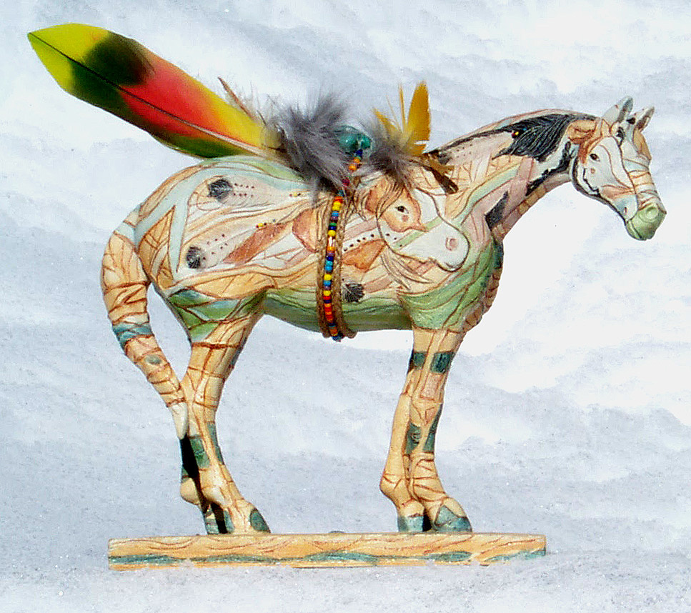 FETISH PONY&trade; &mdash;&nbsp;EMBELLISHED, SIGNED, FIRST EDITION FIGURINE REPLICA.