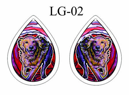 LYNN BEAN EARRINGS LG-02.