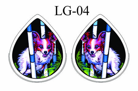 LYNN BEAN EARRINGS LG-04.