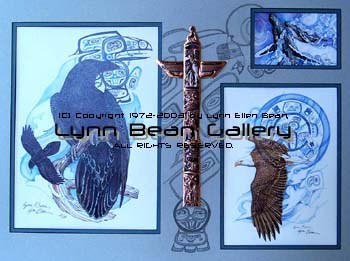 NATIVE AMERICAN NORTHWEST METALWORK REMARQUE 18x24 02.