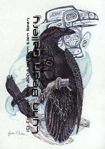 Northwest Raven with Raven Panel.