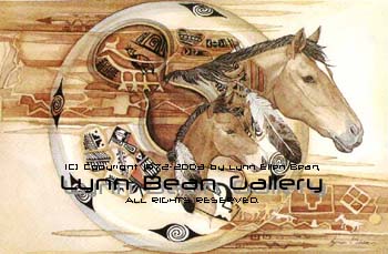 Petroglyphs with Horses.